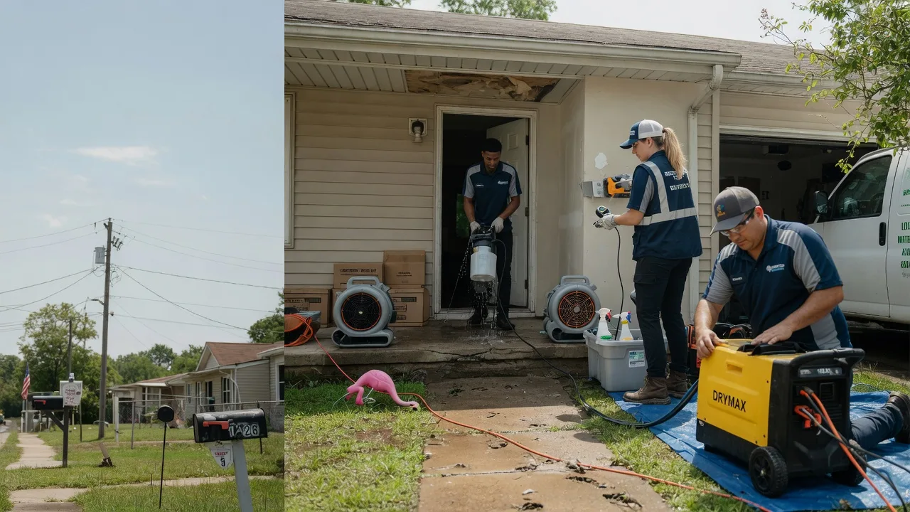 Storm Damage Water Removal in Newcastle, OK near me